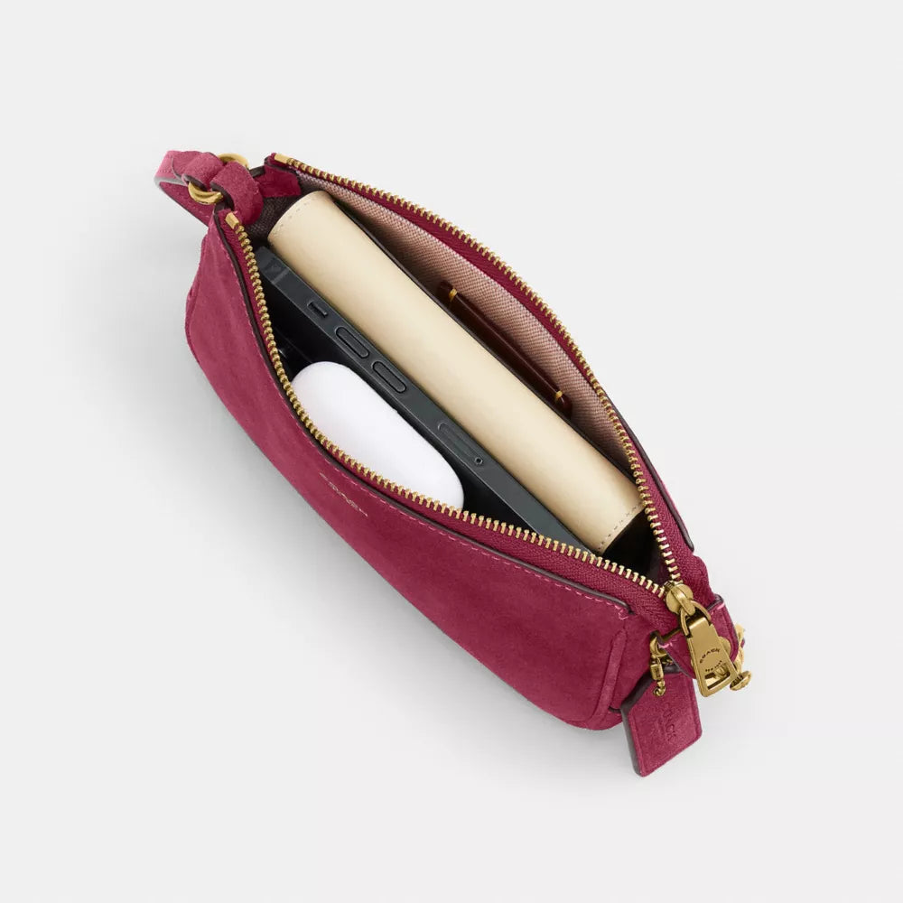 Plaza Bag - Brass/Dark Fuchsia