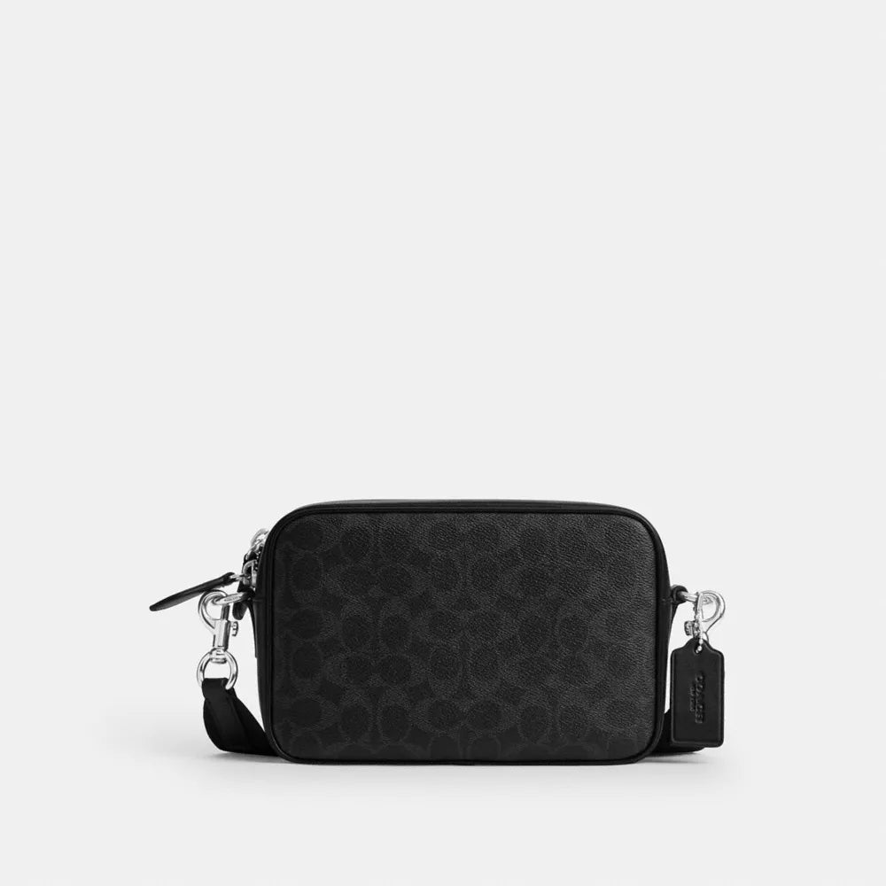 Radio Camera Bag In Signature Canvas - Black Signature