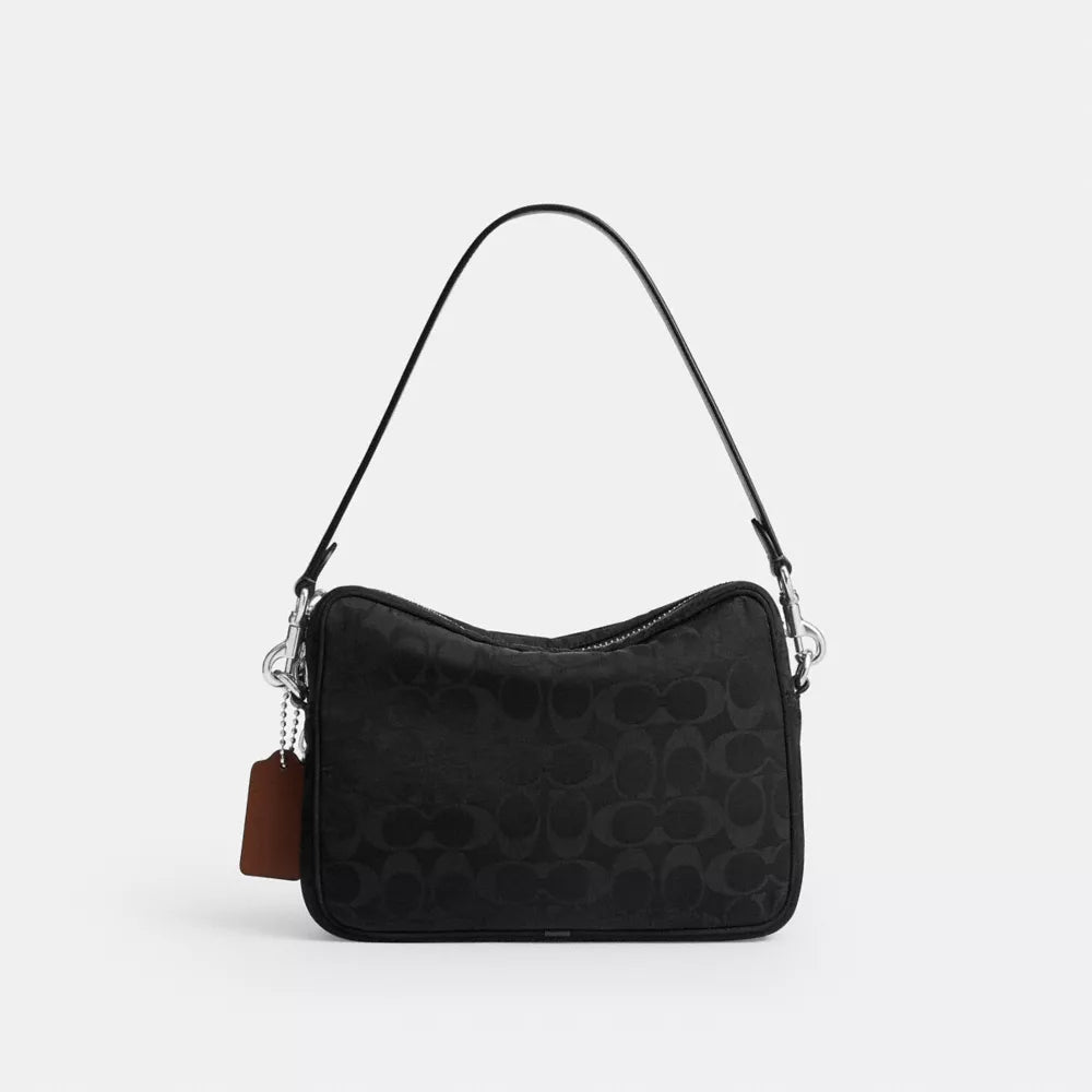 Dakota Crossbody Bag In Signature Nylon - Black