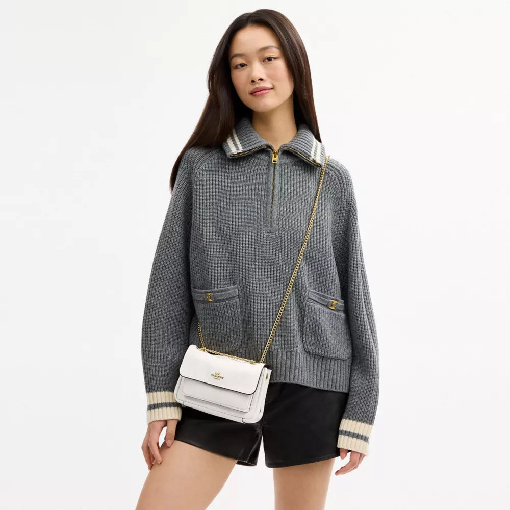 Elodie Crossbody Bag 18 - Gold/Chalk