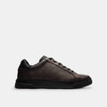 High Line Sneaker In Signature Canvas - Coated Canvas/Walnut & Black