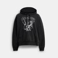 T-Rex Hoodie - Washed Black
