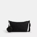 Small Finn Crossbody Bag With Pouch - Pebbled Leather/Gunmetal/Black