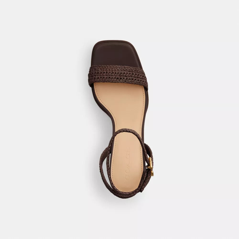 Tea Rose Platform Sandal - Maple