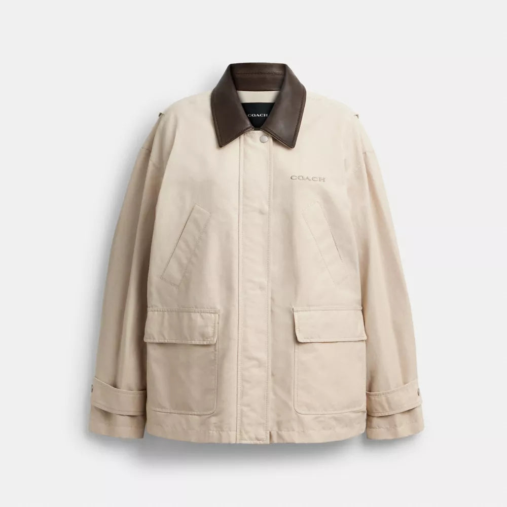 Waxed Country Jacket - Stone