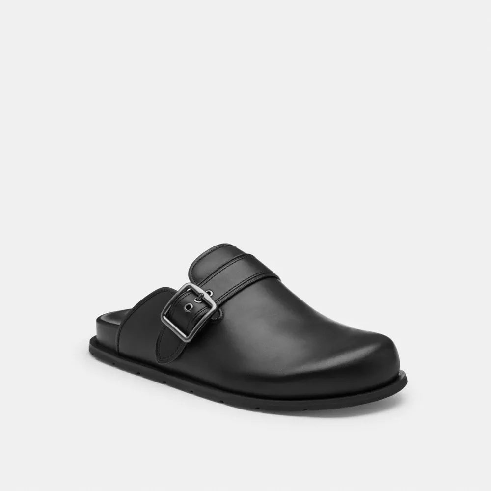 Buckle Clog - Black