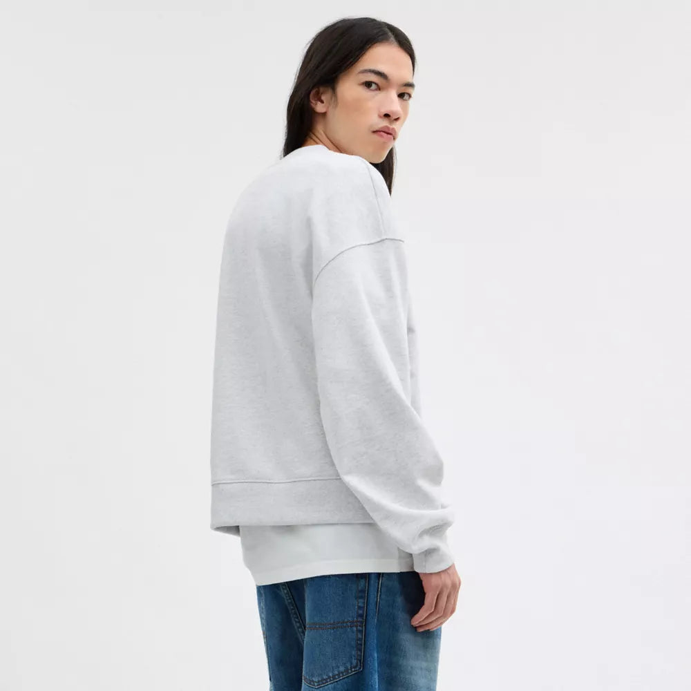 Crewneck - Heather Grey
