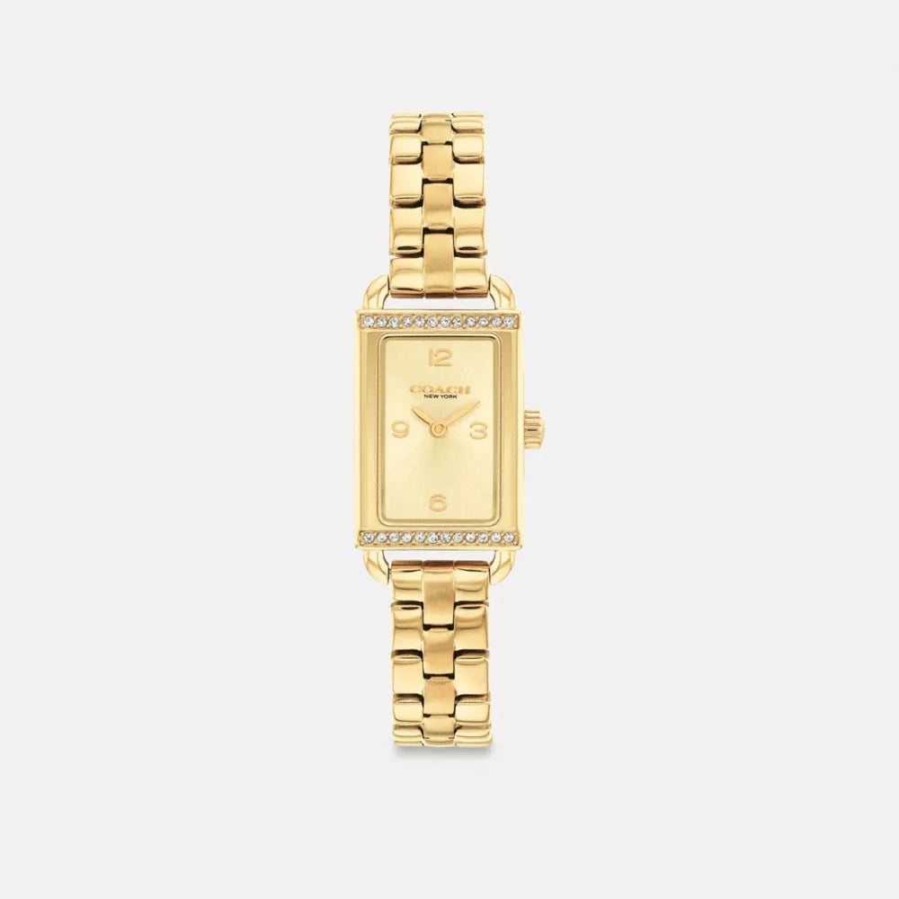 Mini Liz Watch, 17MM X 24MM - Gold