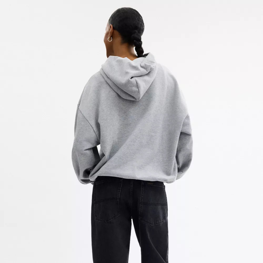 Disney X Coach Pluto Hoodie - Heather Grey