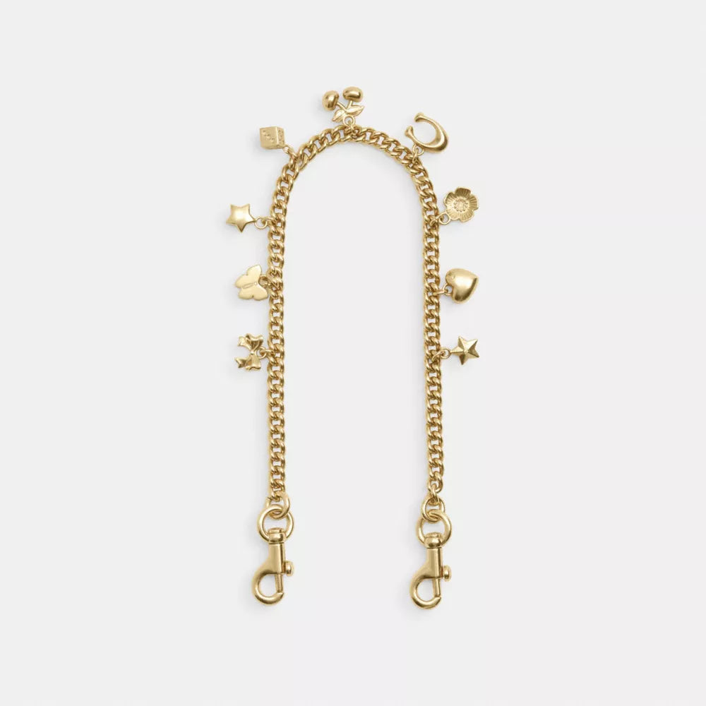 Charm Chain Strap - Gold/Gold