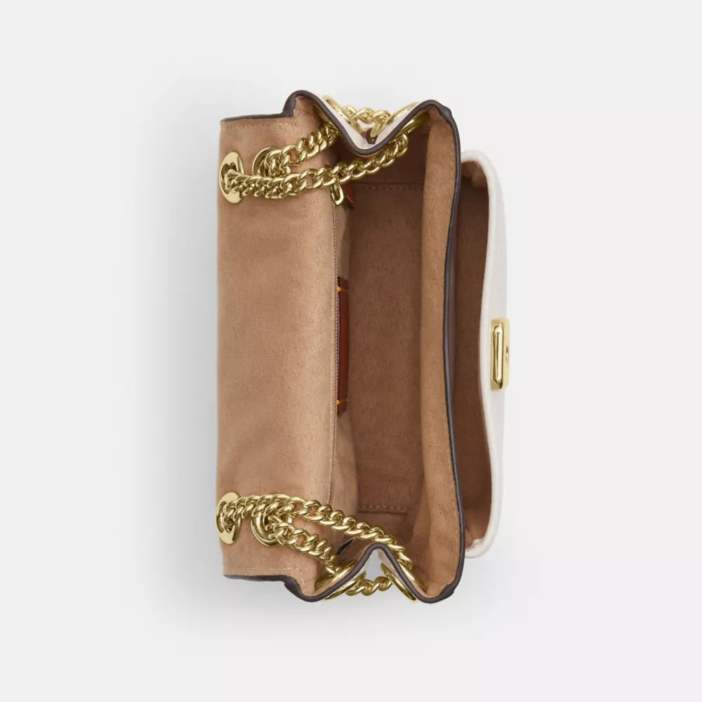 Elodie Crossbody Bag 18 - Gold/Chalk