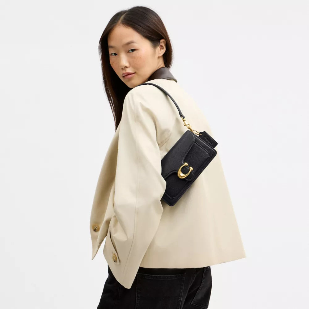 Tabby Shoulder Bag 20 - Brass/Black