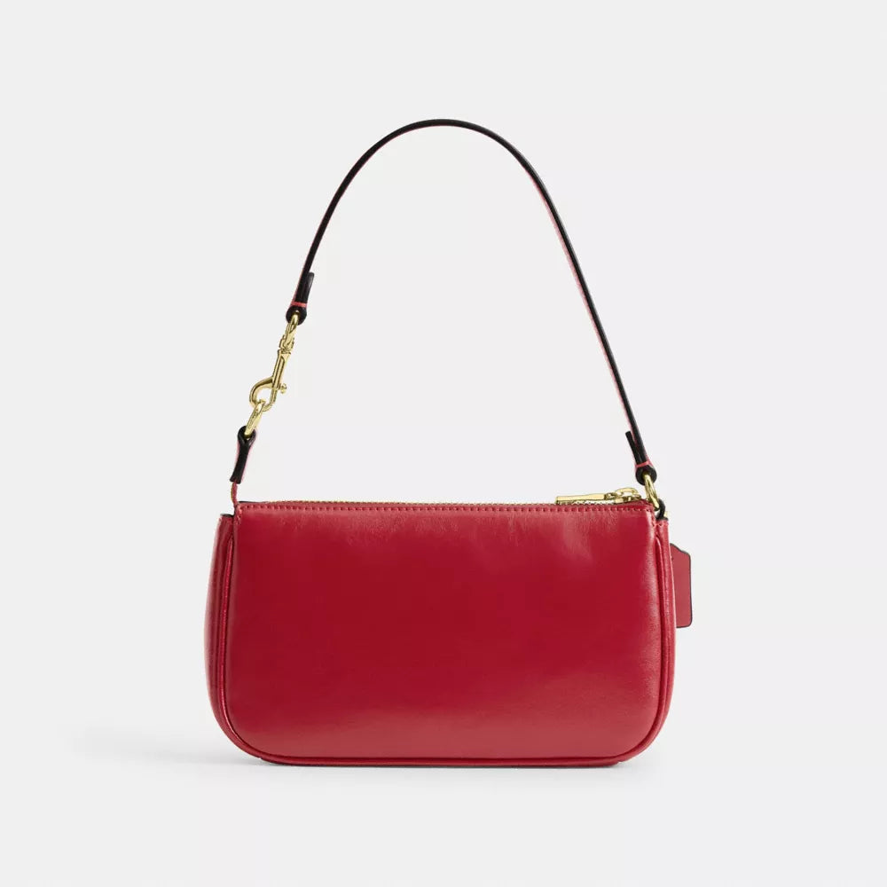 Nolita 19 - Crinkle Leather/Gold/Poppy
