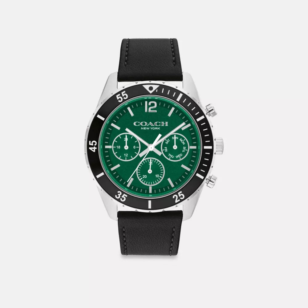 Cole Watch, 44MM - Black