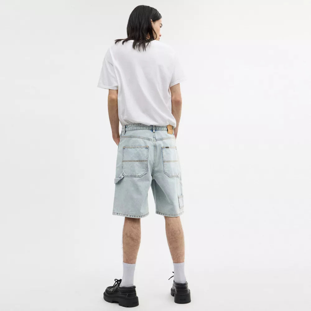 Signature Denim Shorts - East River Wash