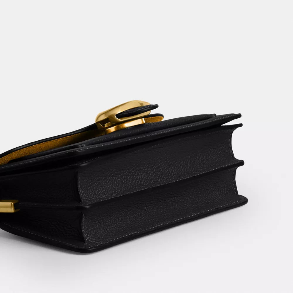 Tabby Shoulder Bag 20 - Brass/Black