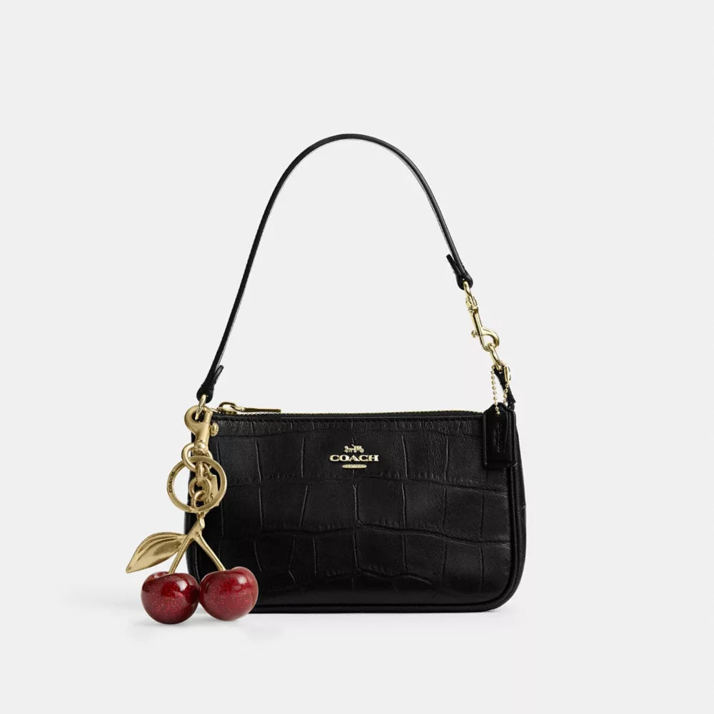 Nolita 19 - Embossed Crocodile/Gold/Black