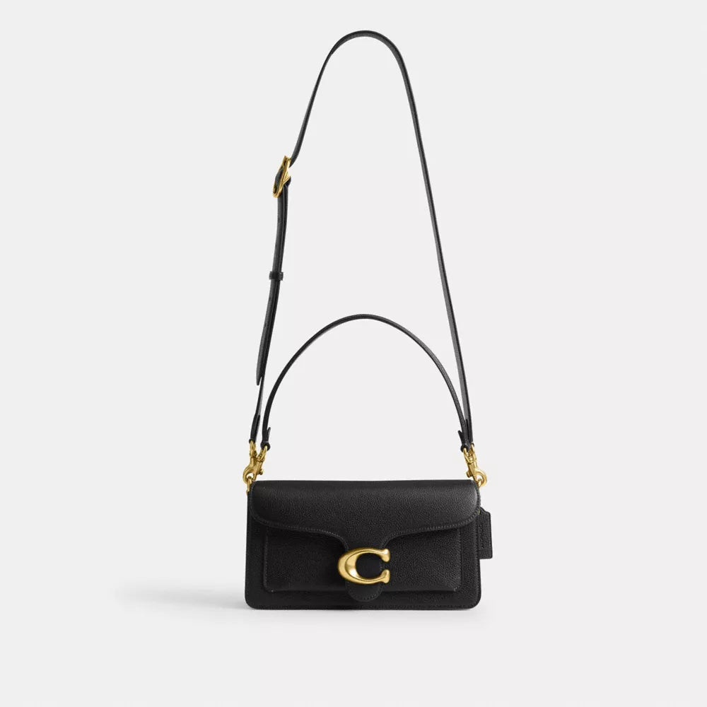 Tabby Shoulder Bag 26 - Brass/Black