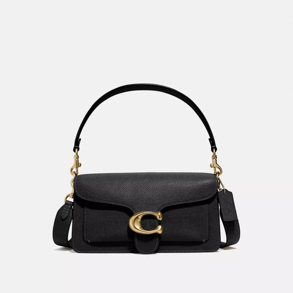 Tabby Shoulder Bag 26 - Brass/Black