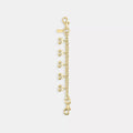 Bag Charm Chain With Cherry Charms - Gold/Gold