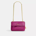 Elodie Crossbody Bag 18 - Crinkle Leather/IM/Magenta