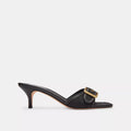 Margot Sandal In Signature Jacquard - Jacquard/Black