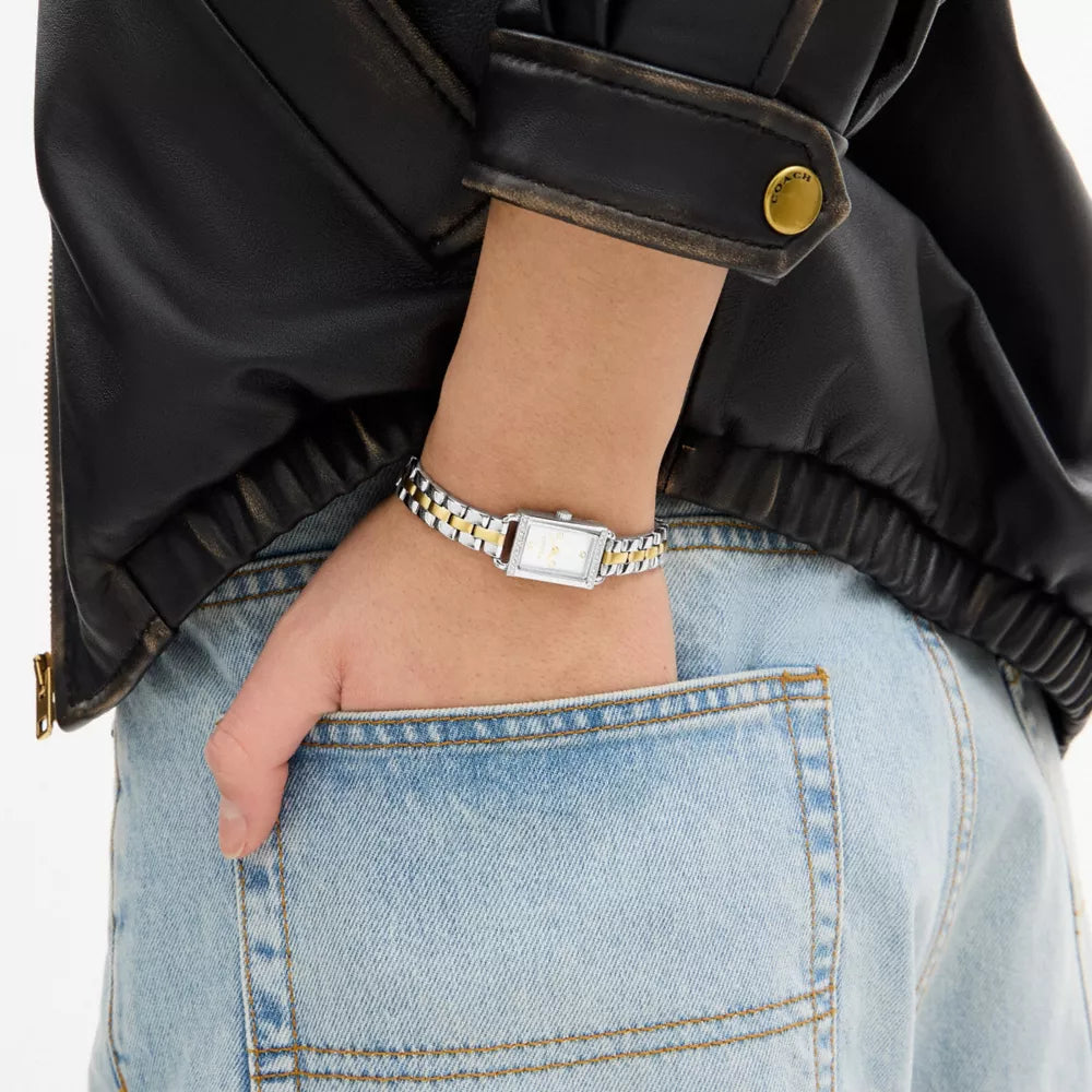 Mini Liz Watch, 17MM X 24MM - Two Tone