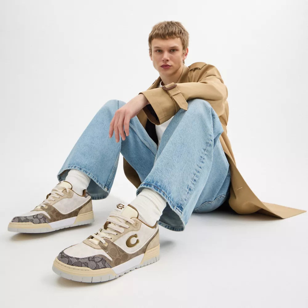 Soho Sneaker In Mixed Signature - Multi