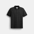 Signature Polo In Organic Cotton - Charcoal Signature