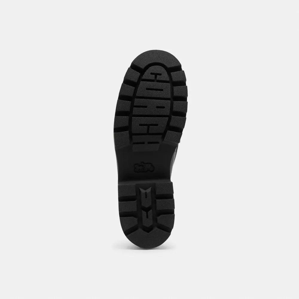 Lucy Loafer - Coated Canvas/Black