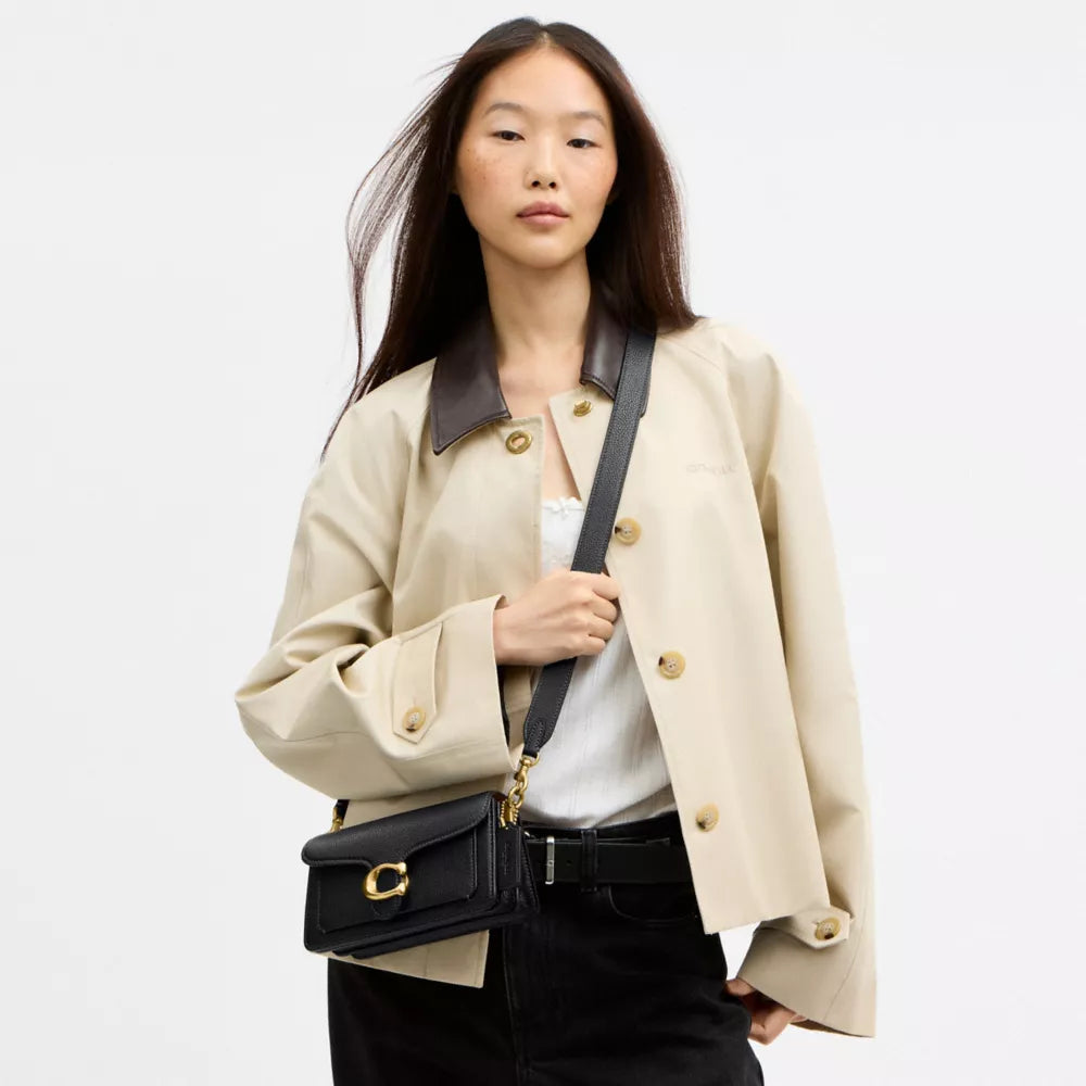 Tabby Shoulder Bag 20 - Brass/Black