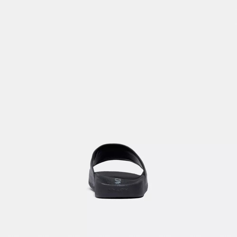 Udele Sport Slide In Signature Canvas - Charcoal/Black