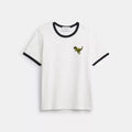 Rexy Ringer T-Shirt - White/Navy