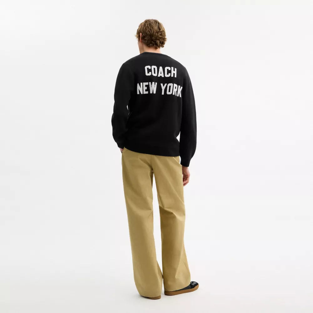 Coach Cardigan - Black