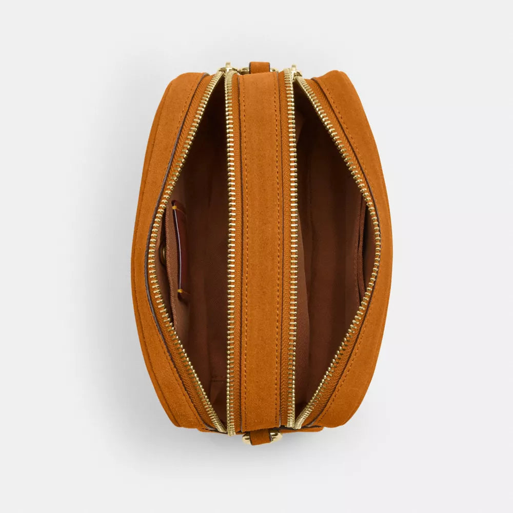 Mini Carey Crossbody Bag - Gold/Marigold