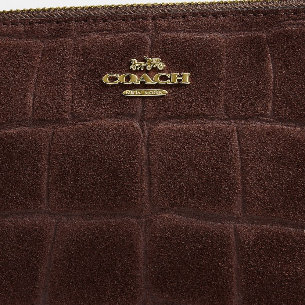 Nolita 19 - Embossed Crocodile/Gold/Maple