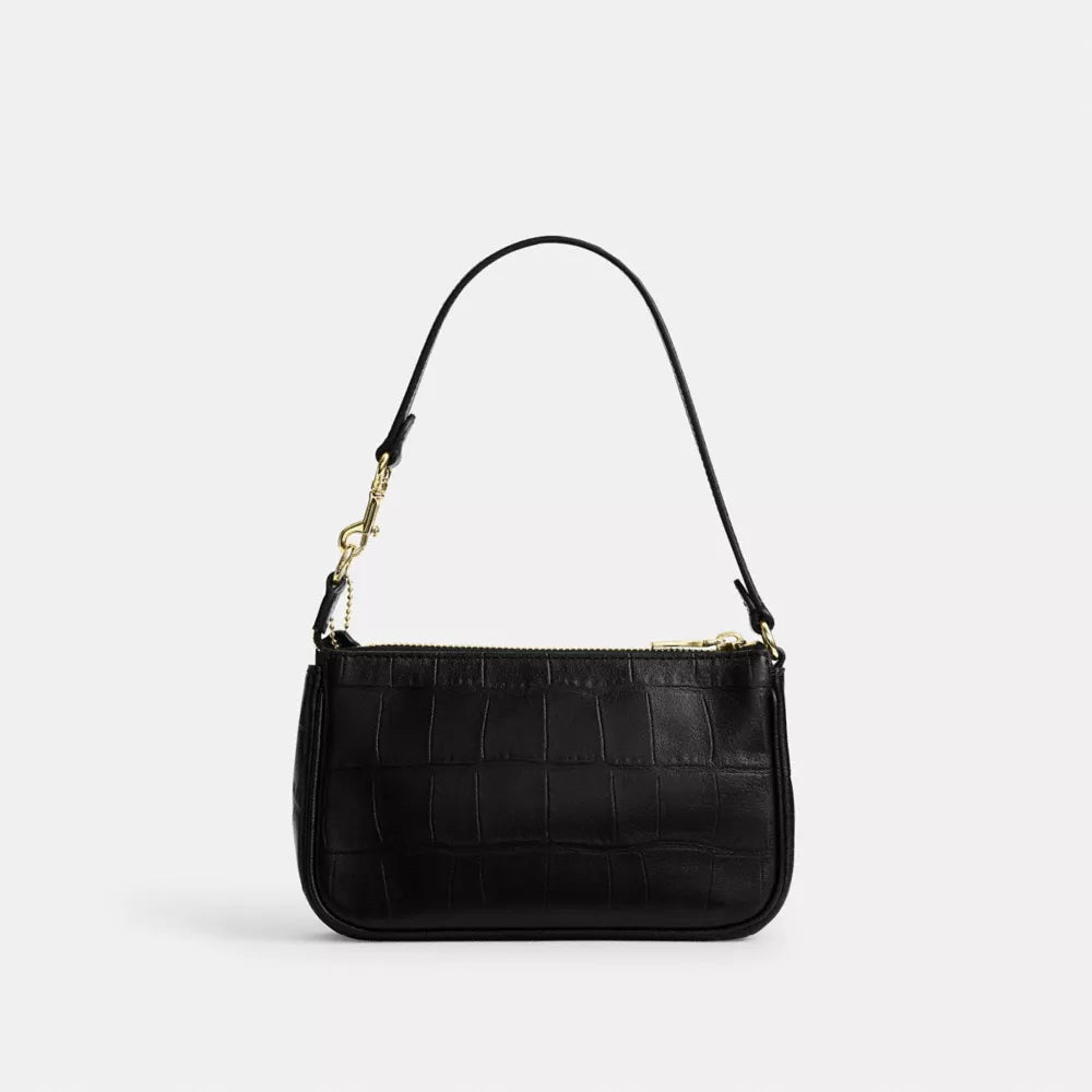 Nolita 19 - Embossed Crocodile/Gold/Black