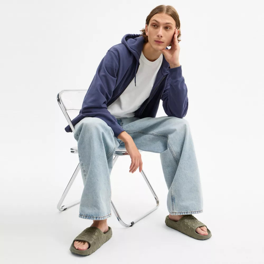 Bay Slide In Signature - Army Green