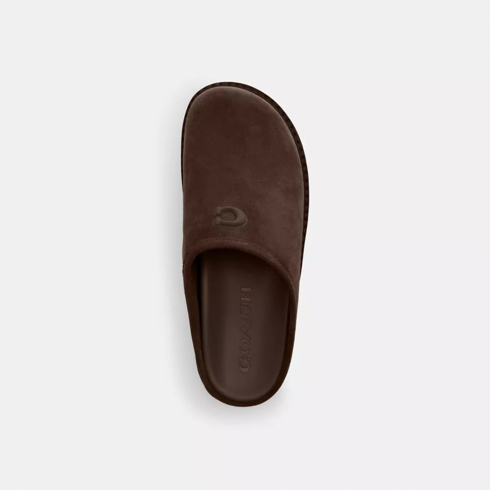 Sport Clog - Suede/Chocolate Brown