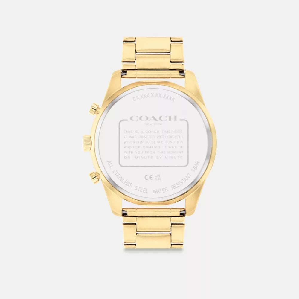 COLE WATCH, 44MM - Gold