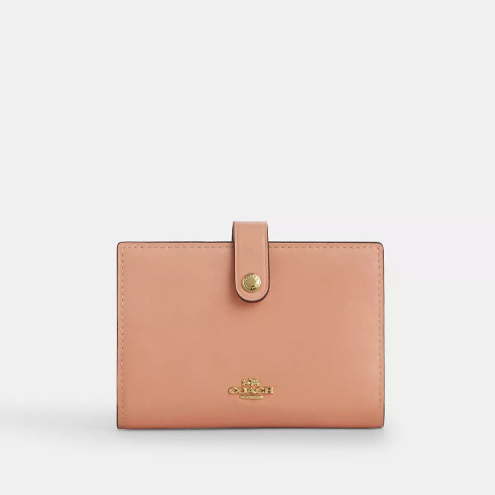2-In-1 Wallet - Smooth Leather/Gold/Light Pink