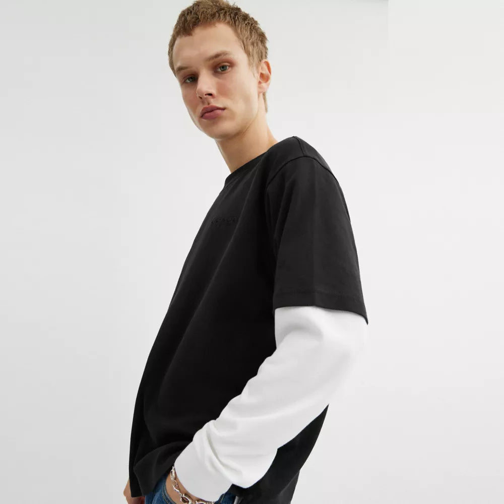 T-Shirt In Organic Cotton - Black