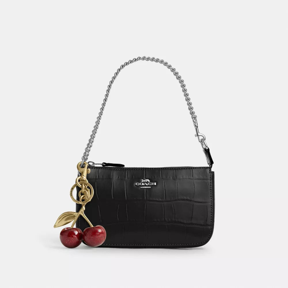 Nolita 19 - Embossed Crocodile/Silver/Black