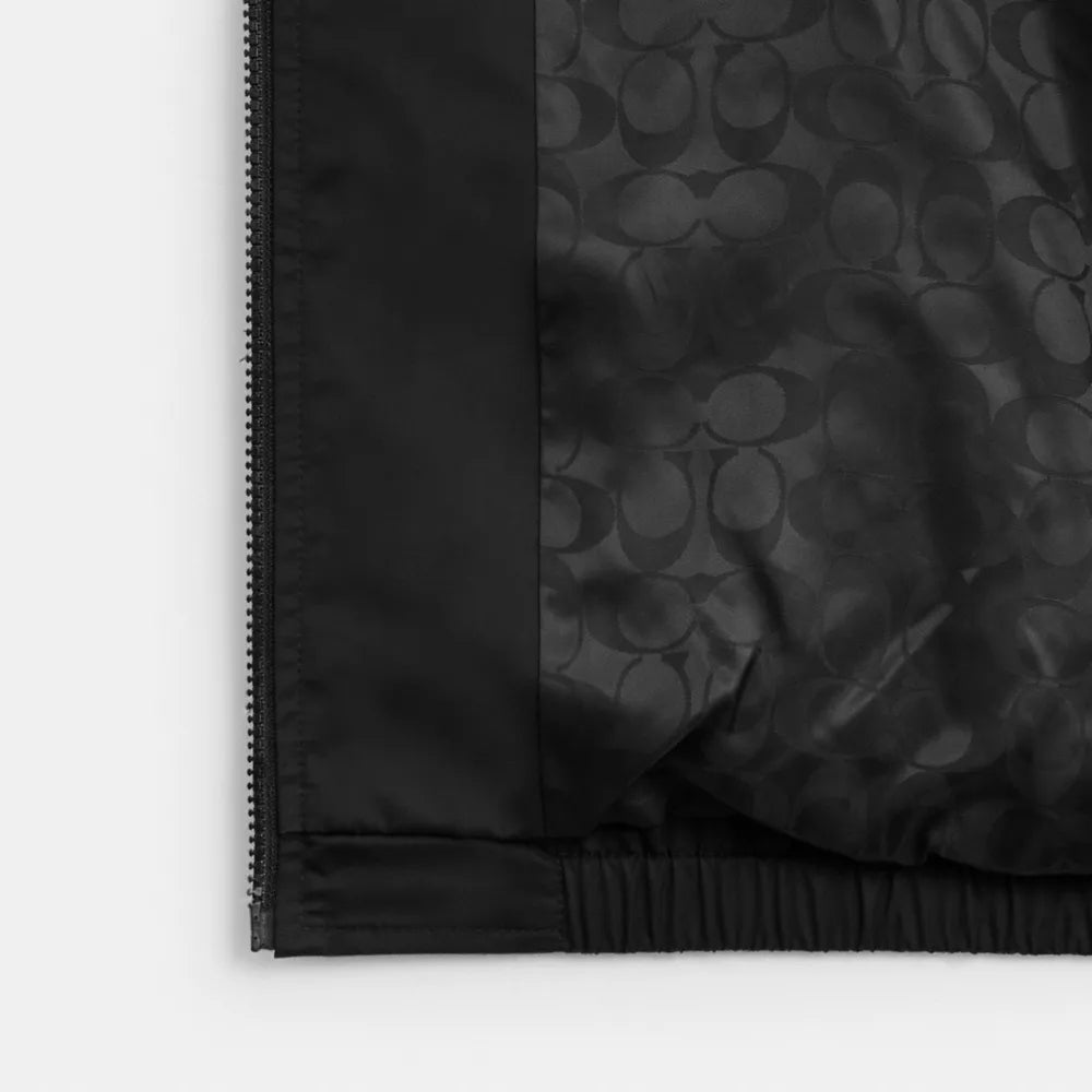 Windbreaker In Recycled Polyester - Black
