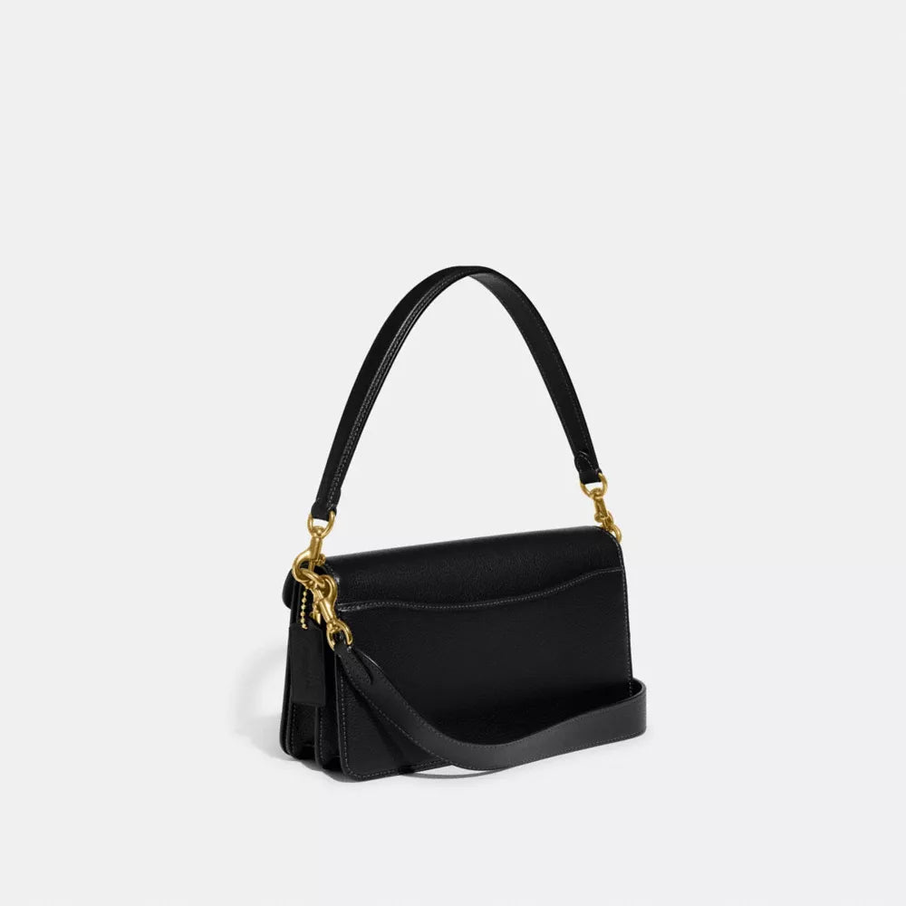 Tabby Shoulder Bag 26 - Brass/Black