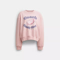 Candy Shop Crewneck Sweatshirt - Peach Skin