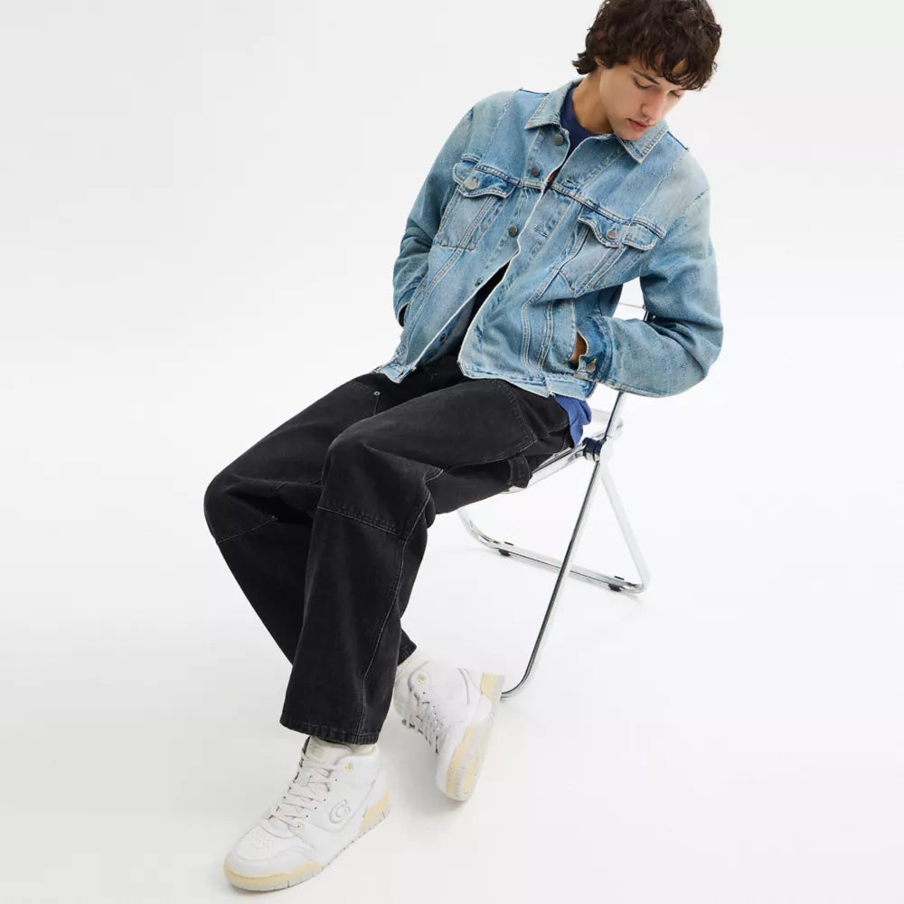 Soho Mid Top Sneaker - Optic White