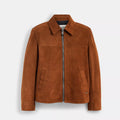 Suede Jacket - Brown
