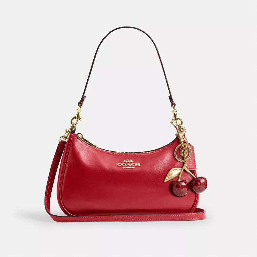 Soft Teri Shoulder Bag - Gold/Poppy