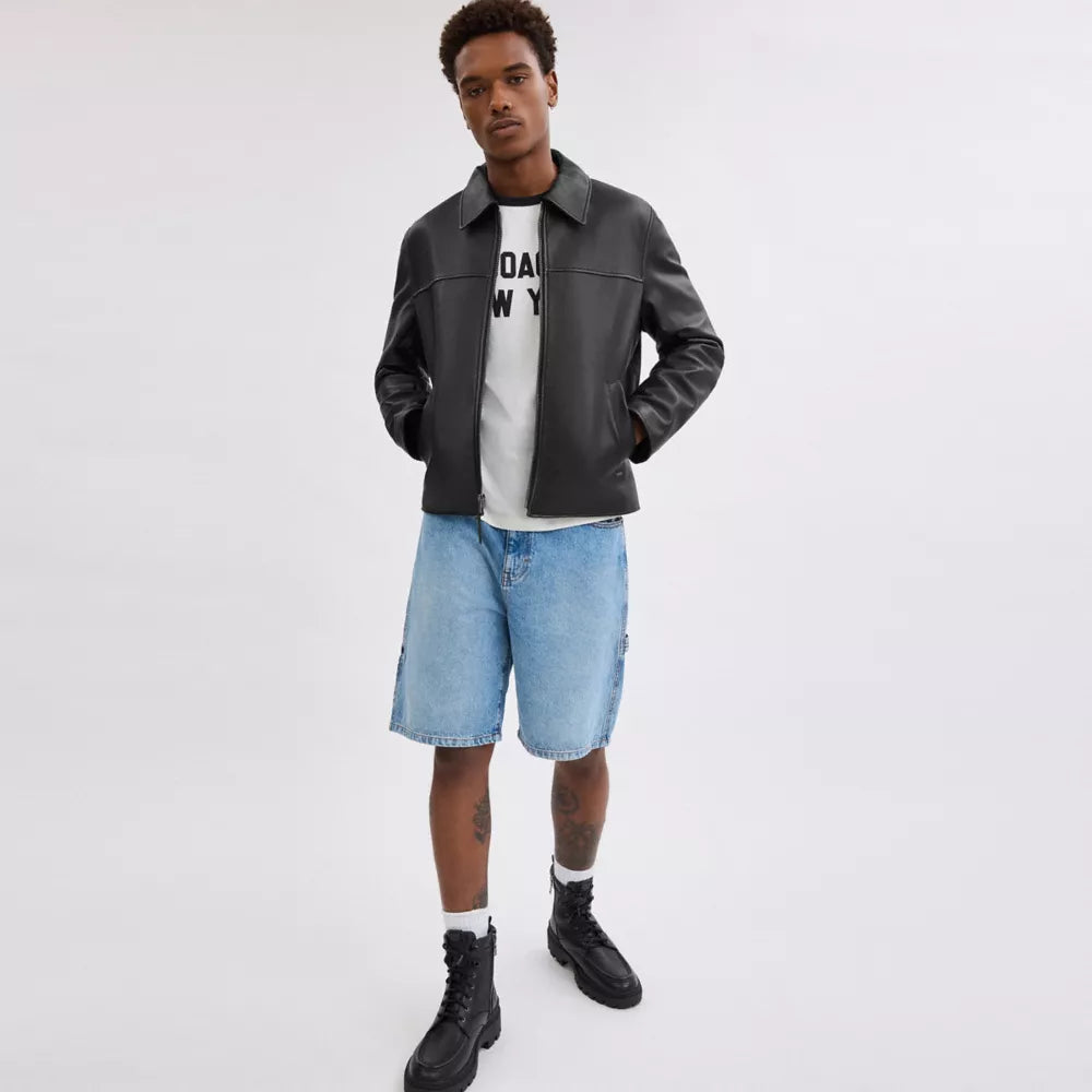 Leather Jacket - Black